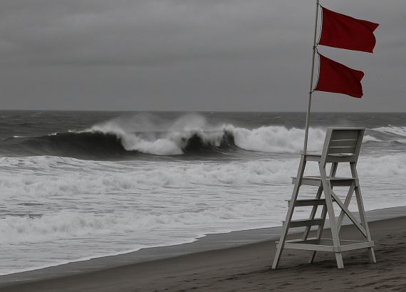 सामुन्द्री आँधी एरिन अपडेट: सिटी र लङ आयल्यान्डमा उच्च छाल र रिप-करन्ट जोखिम, पौडी प्रतिबन्ध कायम